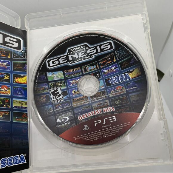 Sonic's Ultimate Genesis Collection (Sony PlayStation 3, PS3) CIB Complete - Picture 4 of 8